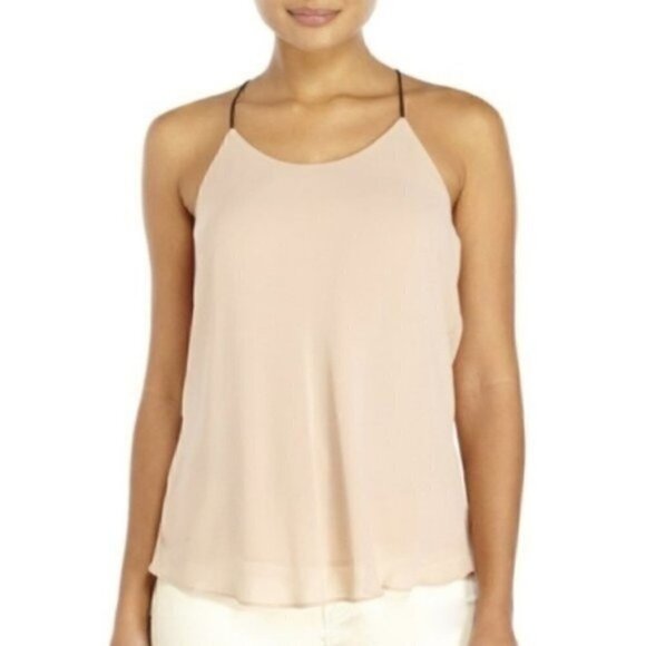 naked zebra Tank Top S Racerback Floral Print Boho Cottage Core Prairie - Picture 1 of 10